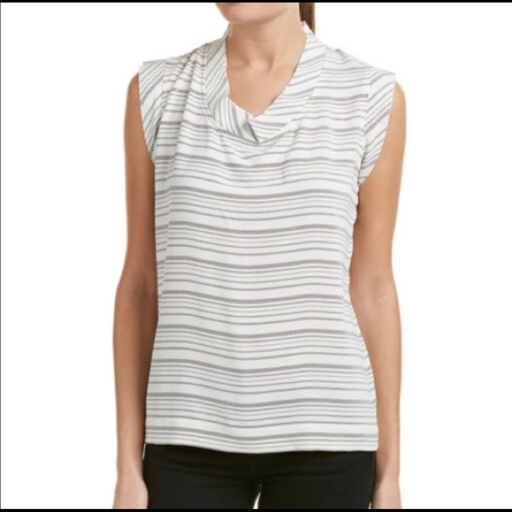 CAbi White Blouse #236 Small